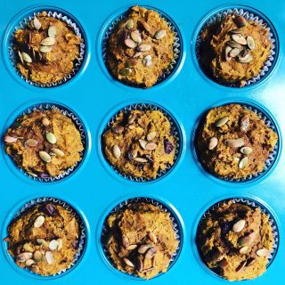 HEY PUMPKIN! 🎃 
It’s National 🎃 Day and you better believe I’m celebrating! 🥳 And I have 4 super pumpkin-filled recipes for you to check out: Maple 🍁 Pumpkin Muffins, Pumpkin Spice Scones, Vegan No-Bake Pumpkin Pie, & Pumpkin Spice Granola. There’s something for all your 🎃 cravings! 
Personally, I want ALL these right now because I’ve been fasting to get a colonoscopy (TMI?) and I can’t wait to tuck into something 😋
🎃 not only provides plenty of sight-saving beta-carotene and fiber, it also adds so much wonderful flavor to recipes, as well as moisture 👍 
To find these 🎃 recipes, head to my website and search “pumpkin” or just Google the recipe names + my name 😊
What’s your fave thing to do with 🎃? 
#pumpkinrecipes 
#nationalpumpkinday 
#pumpkinspice 
#pumpkinmuffins 
#veganpumpkinpie 
#pumpkinspiceeverything 
#sconerecipes 
#homemadegranola 
#pumpkinseeds